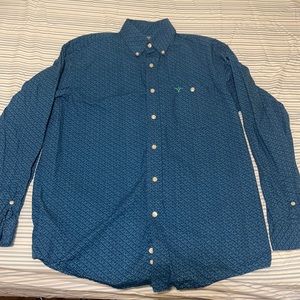 Wrangler 20x Blue dress shirt.